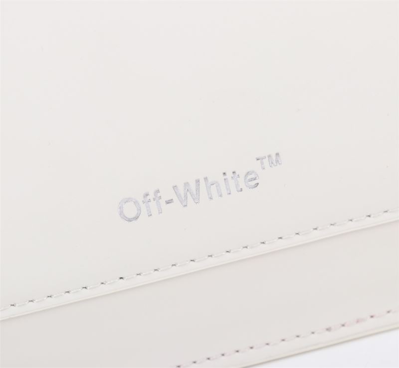 Off White Top Handle Bags